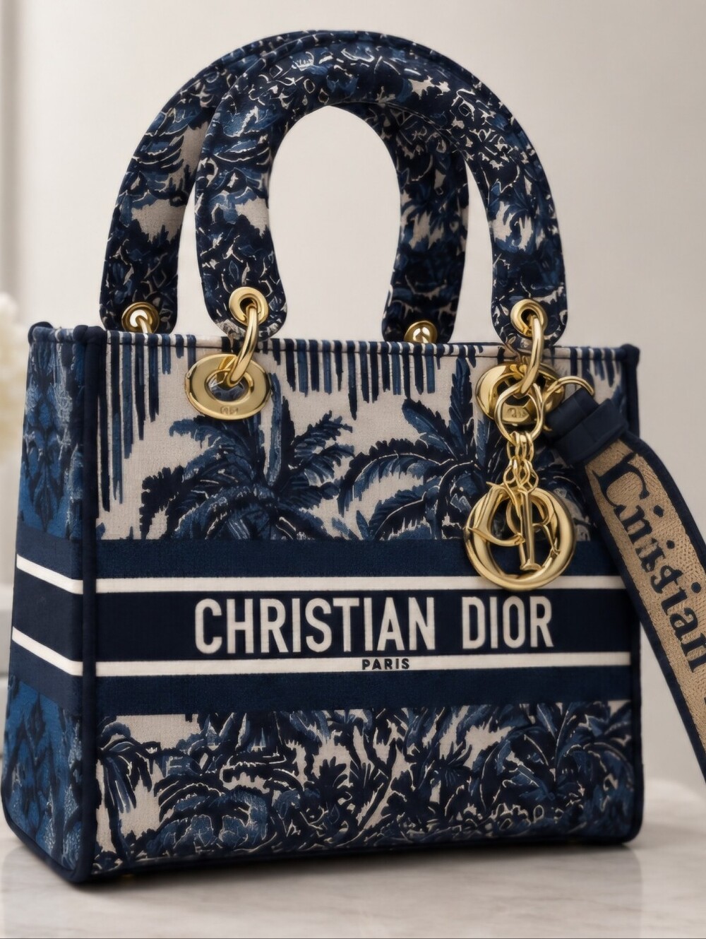 COPY - Dior Lady D-lite bag not designer but so alike medium bag 24 with…